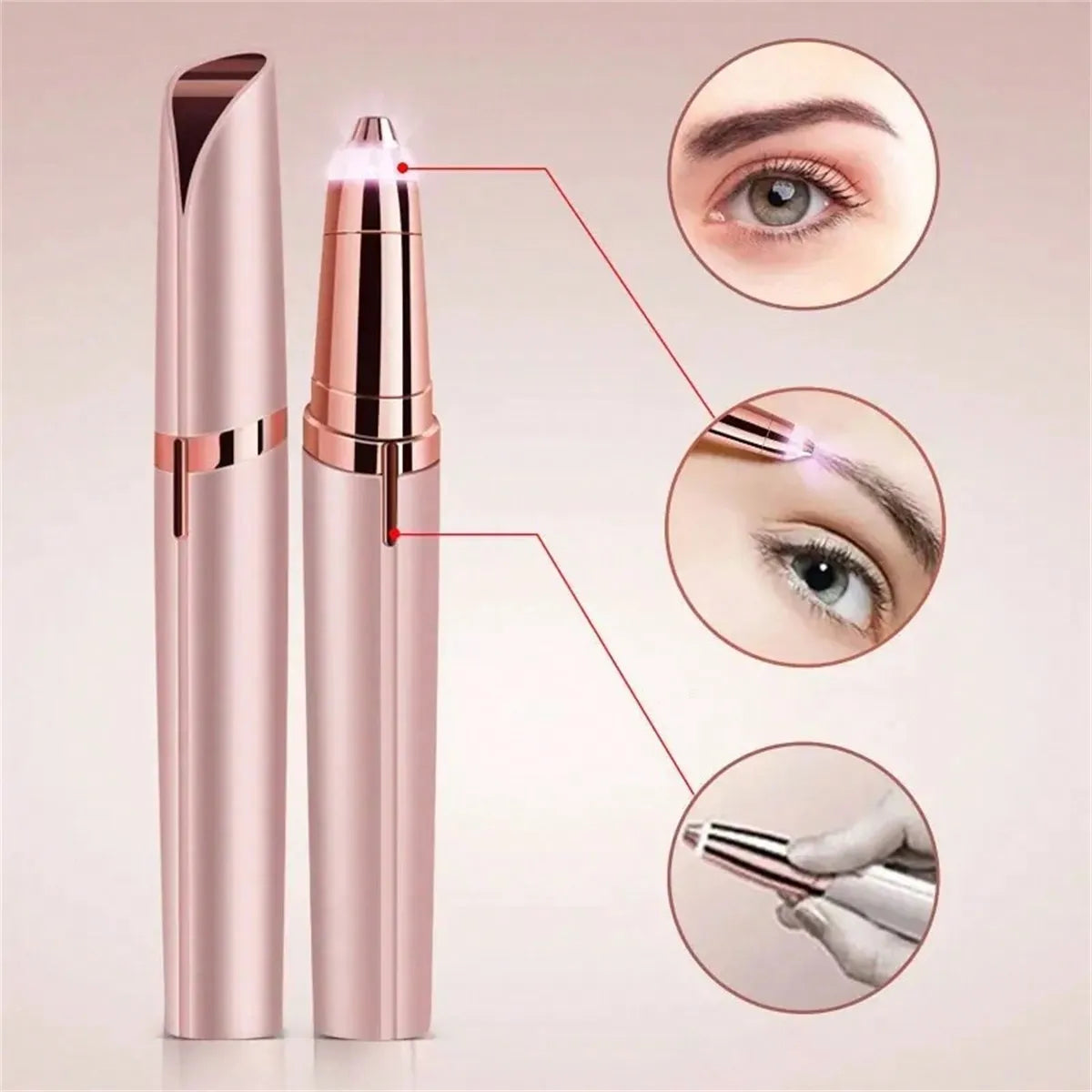 GlowTouch™ Precision Facial Hair Remover