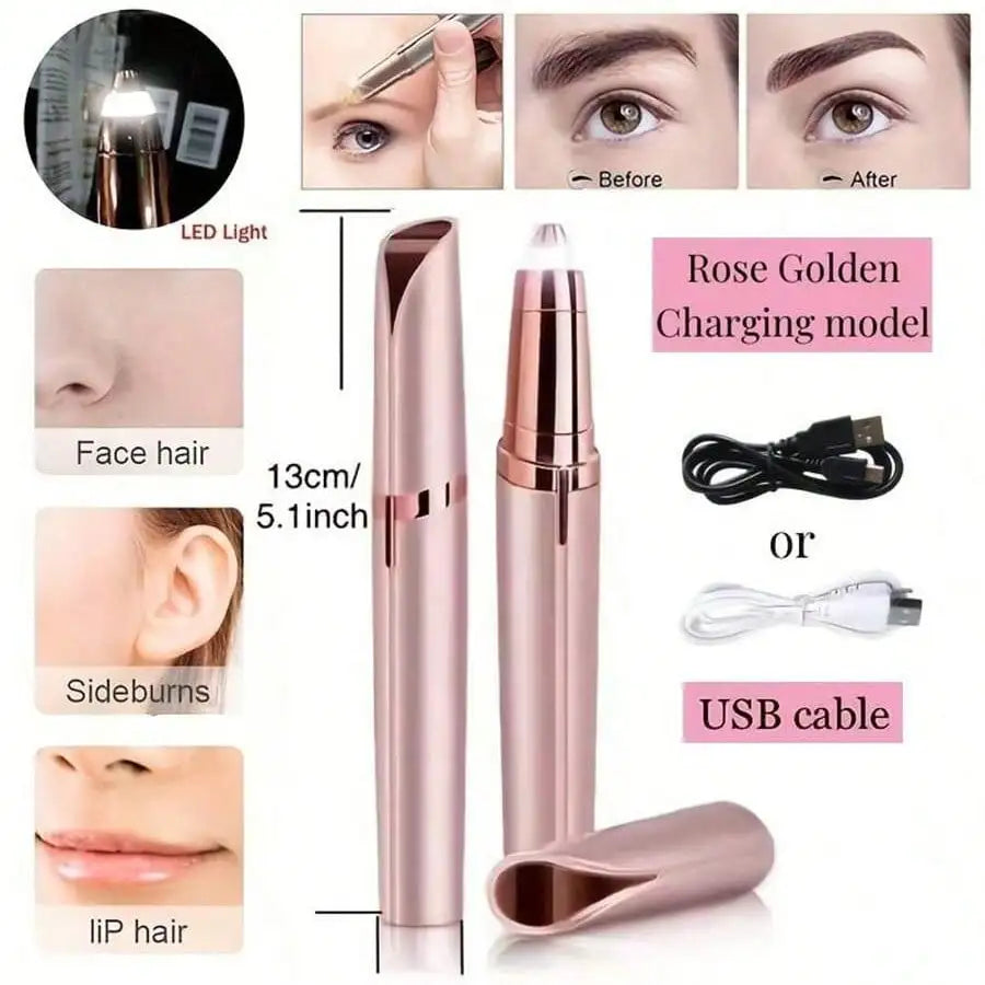 GlowTouch™ Precision Facial Hair Remover